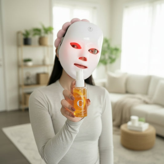 LUMIÈRA™ Pro LED Mask + Spray de Vitamina C - GRATIS | Rejuvenece tu piel 🧖🏼♀️