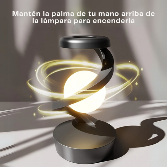 Lámpara de mesa flotante giratoria