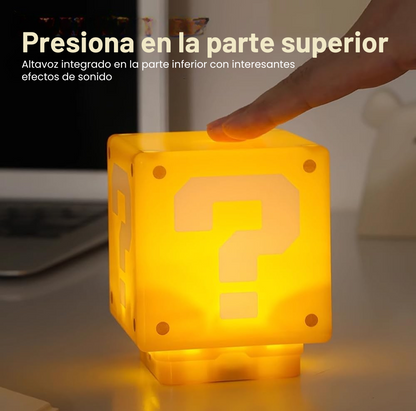 Lámpara mesita de Mario