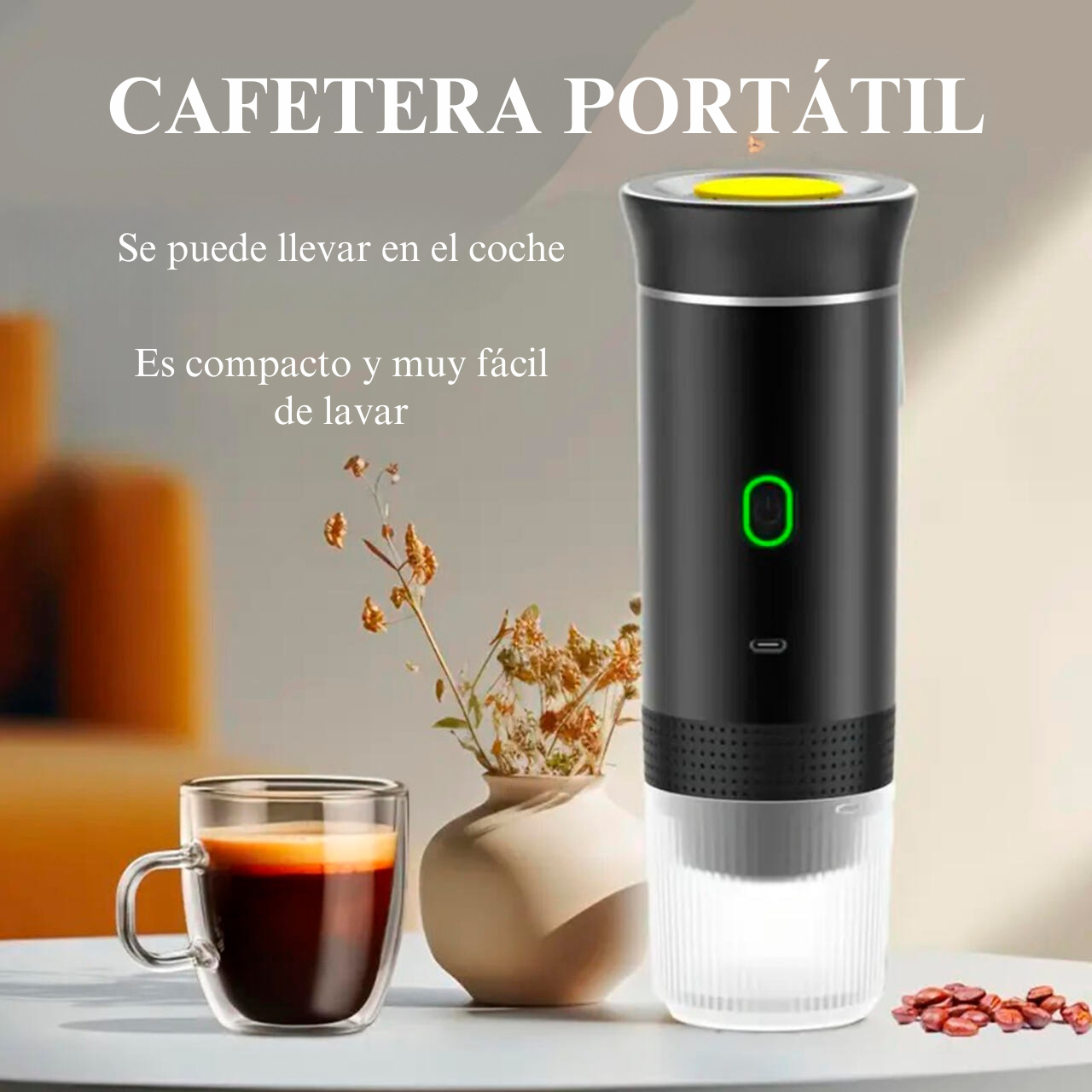 Cafetera Expresó Portátil Capsulas 3 en 1