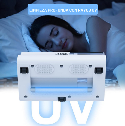 Aspirador de Ácaros 2 en 1 – Potencia de 300W, 2400mAh y Succión de 10.000 Pa
