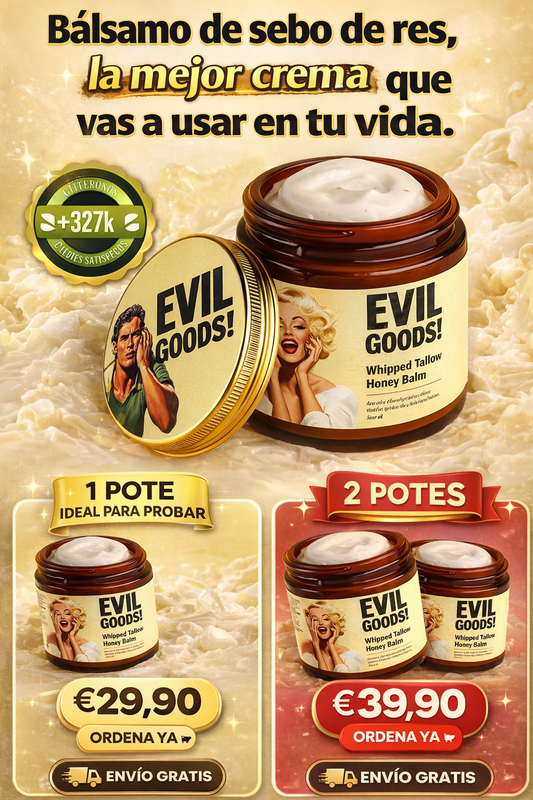 Hidratación profunda y reparación natural | Evil Tallow Cream
