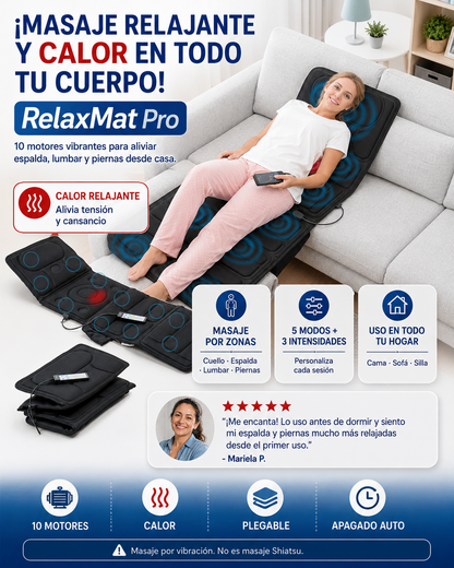 Colchón de Masaje por Vibración | nueva presentación ✨