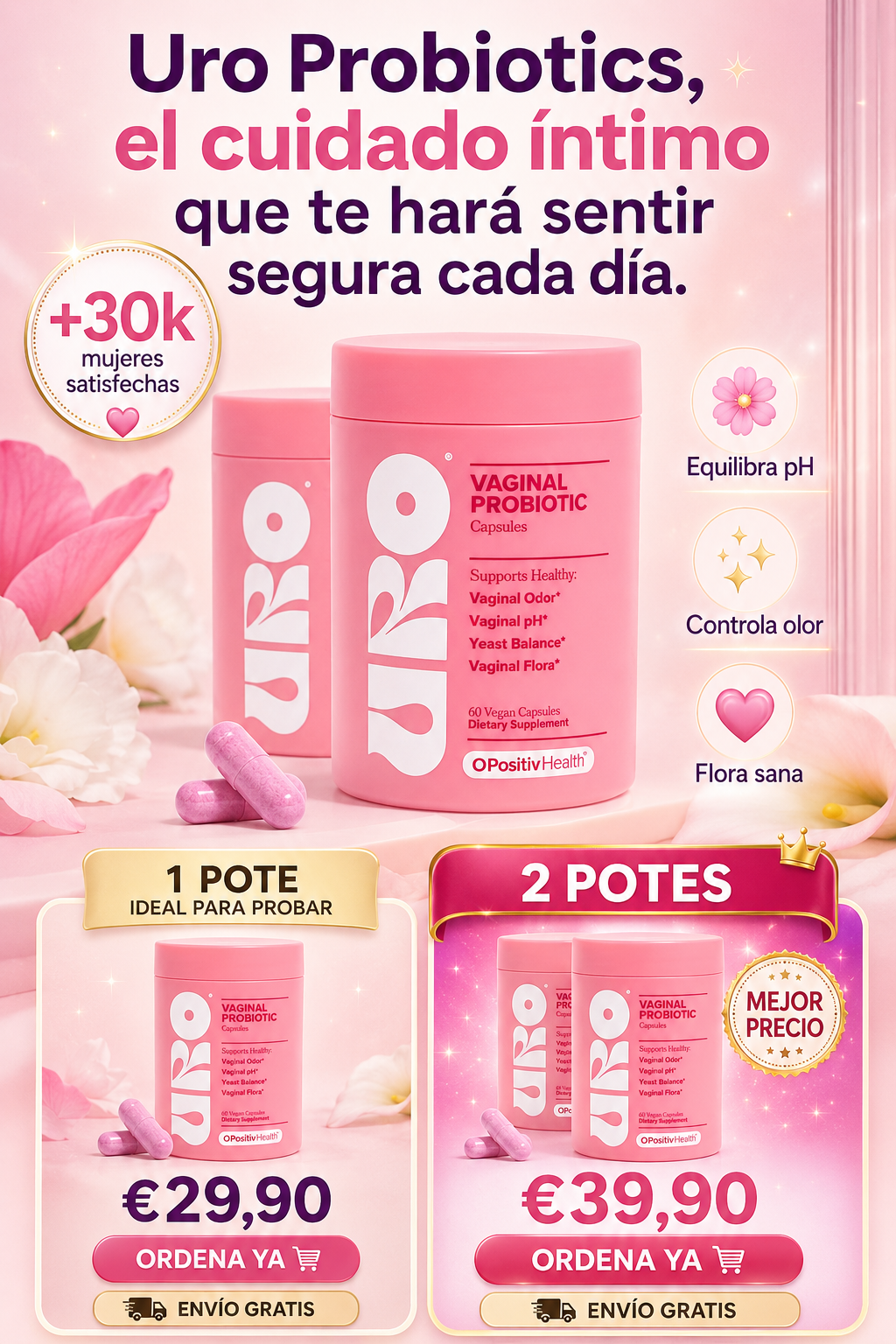 Uro Probiotics | Tu zona íntima más equilibrada 🎀