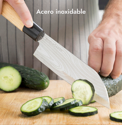 Set de Cuchillos Profesionales con Funda