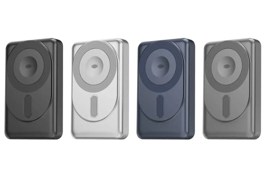 Cargador Inalámbrico Magnético & Fuente de Alimentación por Cable